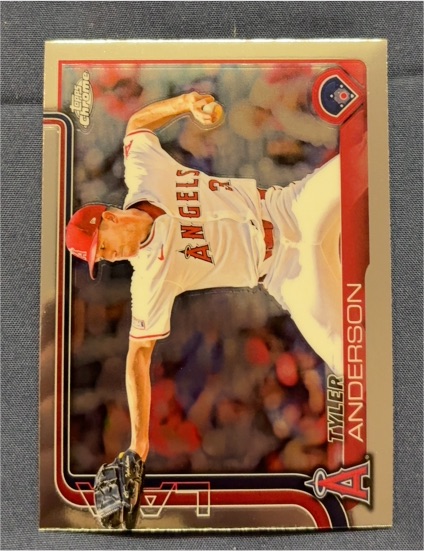 2025 Topps Chrome #227 Tyler Anderson — front