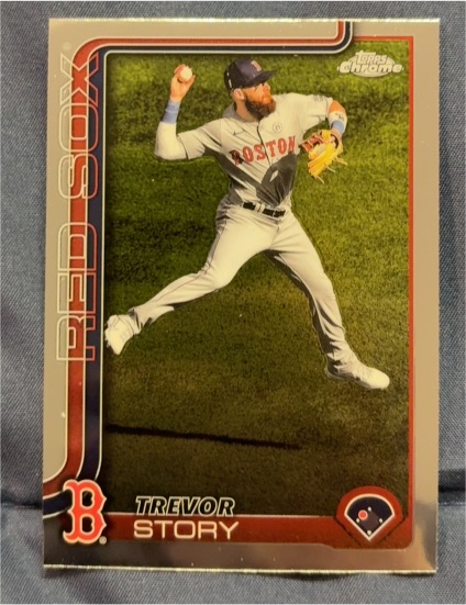 2025 Topps Chrome #577 Trevor Story — front