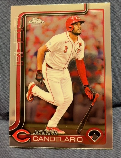 2025 Topps Chrome #85 Jeimer Candelario — front