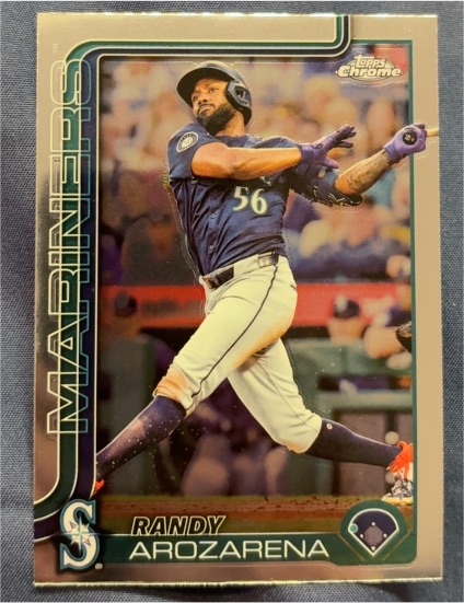 2025 Topps Chrome #164 Randy Arozarena — front