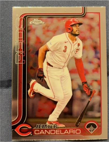 2025 Topps Chrome #85 Jeimer Candelario — front