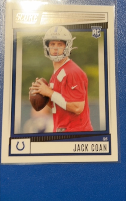 2022 Panini Score #312 Jack Coan — front