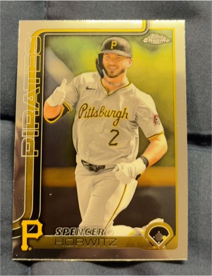 2025 Topps Chrome #243 Spencer Horwitz — front