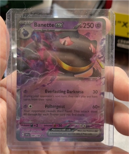 2022 Pokémon TCG Scarlet & Violet #088 Banette ex — front