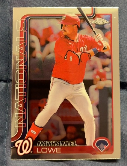 2025 Topps Chrome #49 Nathaniel Lowe — front