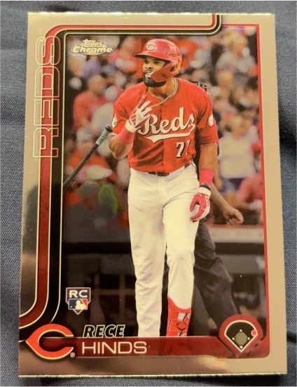 2025 Topps Chrome #217 Rece Hinds — front