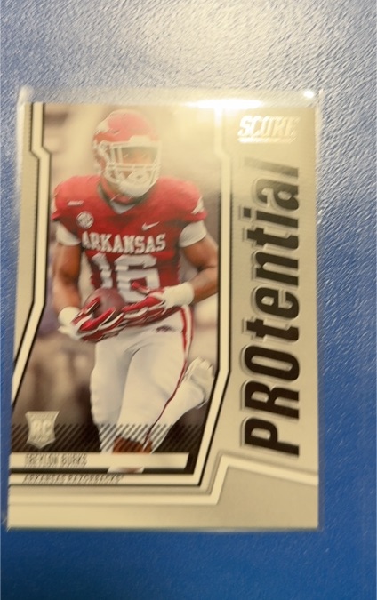 2022 Panini Score #P-TB Treylon Burks PROtential — front