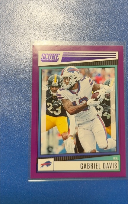 2022 Panini Score #265 Gabriel Davis — front