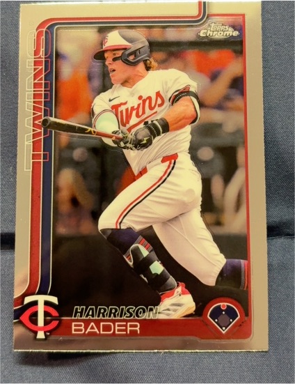 2025 Topps Chrome #62 Harrison Bader — front