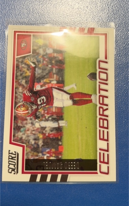 2022 Score #C-DS Deebo Samuel Celebration — front