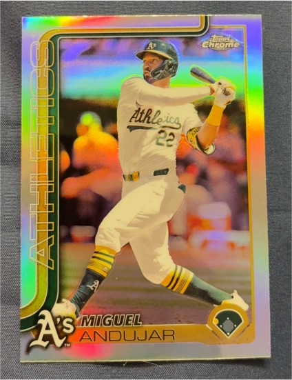 2025 Topps Chrome #45 Miguel Andujar — front