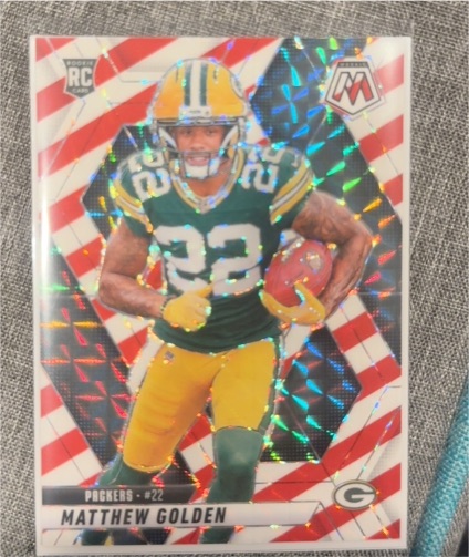 2025 Panini Mosaic #323 Matthew Golden — front
