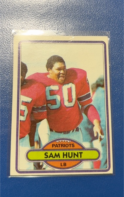 1980 Topps #62 Sam Hunt — front