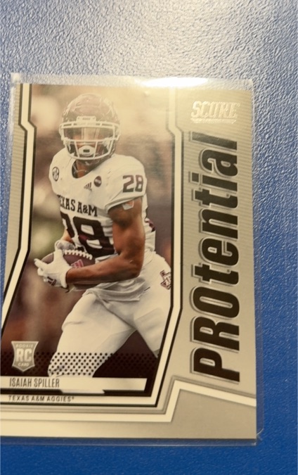 2022 Panini Score PROtential #P-IS Isaiah Spiller — front