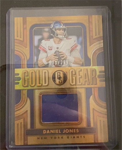 2023 Panini Gold Standard #GG-DJ Daniel Jones — front
