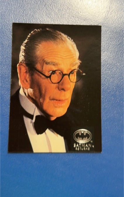 1992 Topps Stadium Club Batman Returns #7 Alfred Pennyworth — front