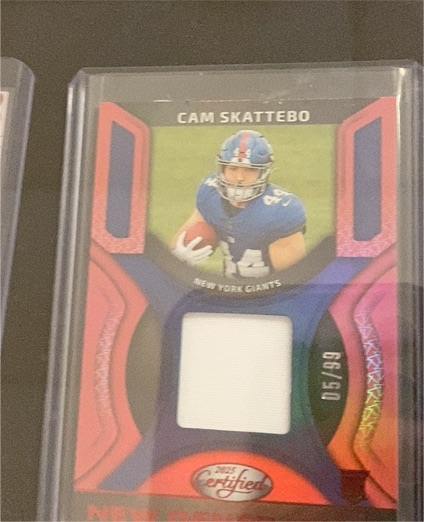 2025 Panini Certified New Generation #05/99 Cam Skattebo — front