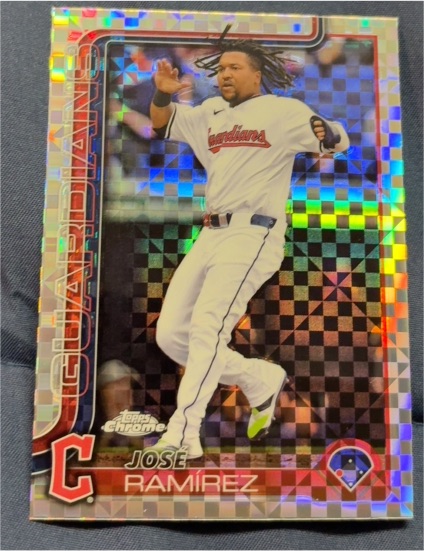 2025 Topps Chrome #12 Jose Ramirez — front