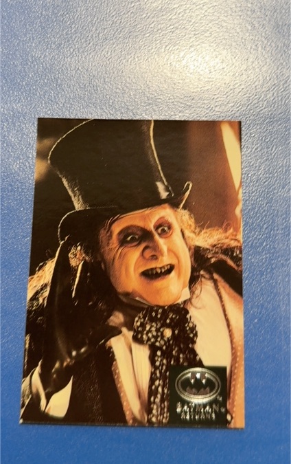 1992 Topps Stadium Club Batman Returns #2 Danny DeVito as The Penguin — front