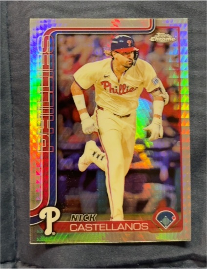 2025 Topps Chrome #226 Nick Castellanos — front