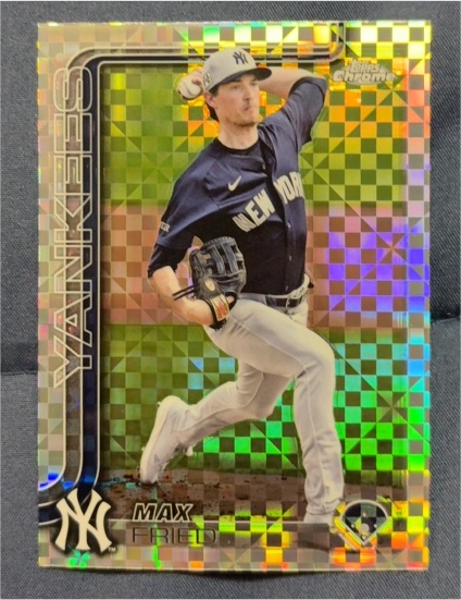 2025 Topps Chrome #39 Max Fried — front
