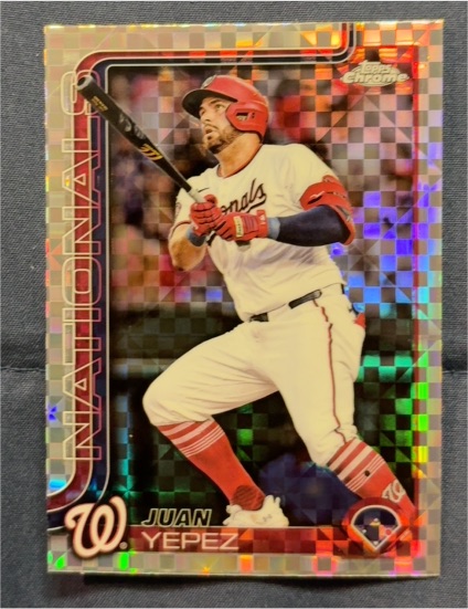 2025 Topps Chrome #16 Juan Yepez — front