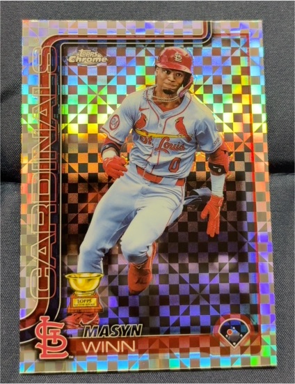 2025 Topps Chrome #244 Masyn Winn — front