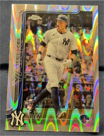 2025 Topps Chrome #139 Ben Rice — front