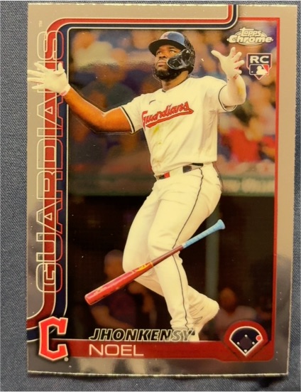 2025 Topps Chrome #291 Jhonkensy Noel — front