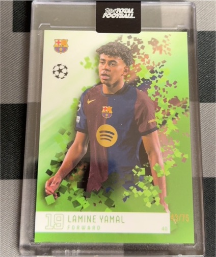 2024-25 Topps Total Football #40 Lamine Yamal — front