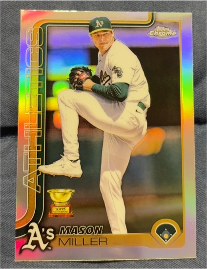 2025 Topps Chrome #142 Mason Miller — front