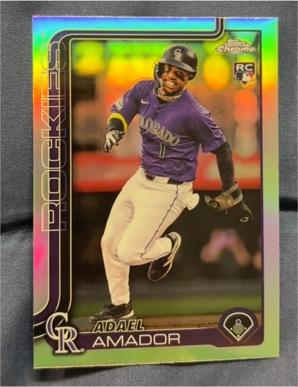 2025 Topps Chrome #255 Adael Amador — front