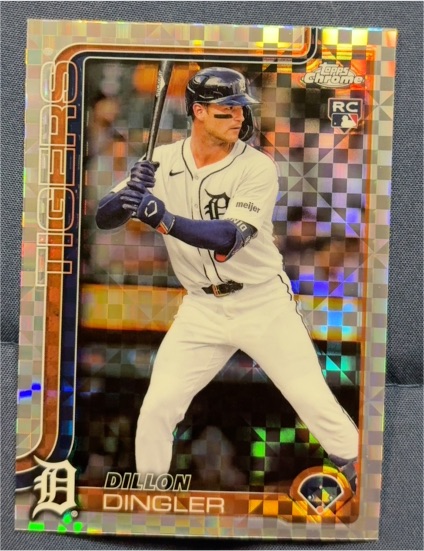 2025 Topps Chrome #274 Dillon Dingler — front