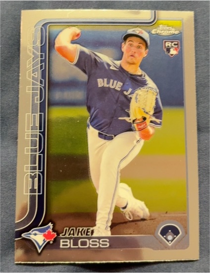2025 Topps Chrome #188 Jake Bloss — front