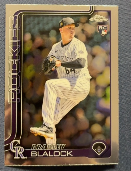 2025 Topps Chrome #289 Bradley Blalock — front