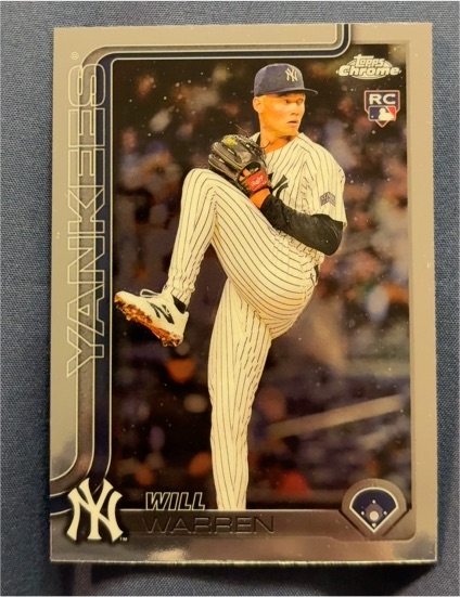 2025 Topps Chrome #97 Will Warren — front