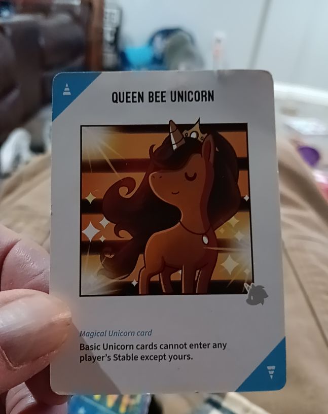 2023 Unstable Unicorns Queen Bee Unicorn — front