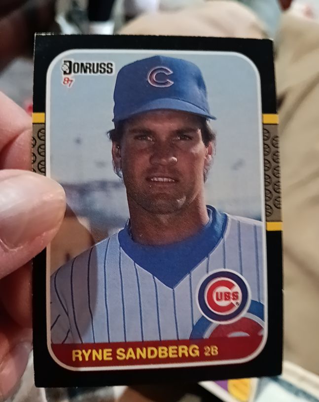 1987 Donruss #77 Ryne Sandberg — front