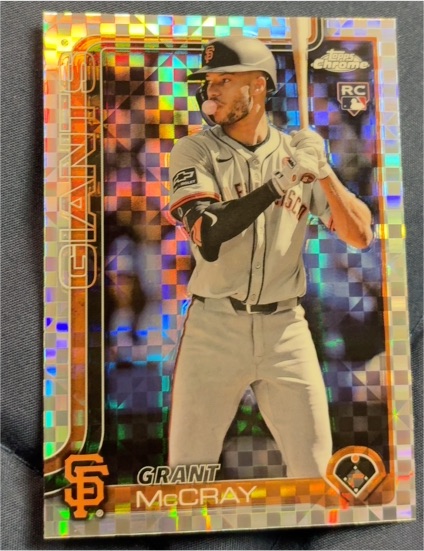 2025 Topps Chrome #116 Grant McCray — front
