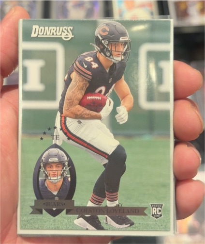 2025 Panini Donruss Retro #18 Colston Loveland Rookie — front