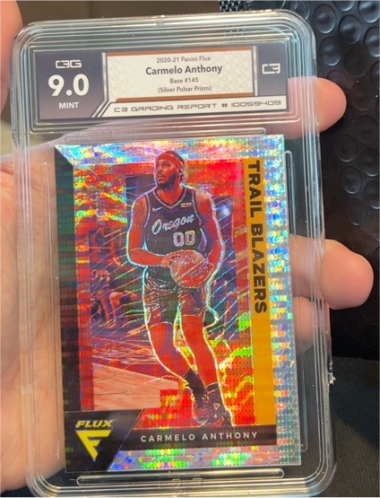 2020-21 Panini Flux #145 Carmelo Anthony — front