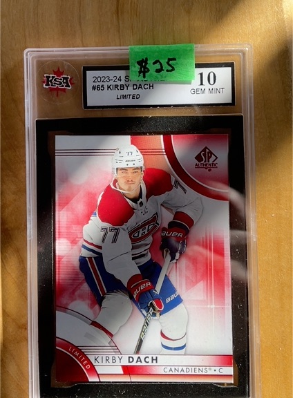 2023-24 Upper Deck SP Authentic Limited #65 Kirby Dach — front