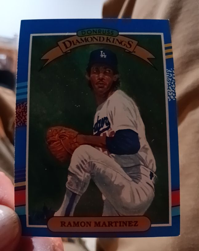 1990 Donruss Diamond Kings #15 Ramon Martinez — front