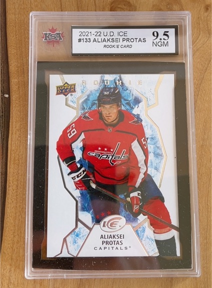 2021-22 Upper Deck Ice #133 Aliaksei Protas — front