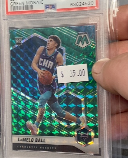 2019-20 Panini Mosaic #204 LaMelo Ball — front