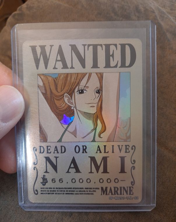 2024 One Piece Mugiwara Store Nami Wanted Poster — front