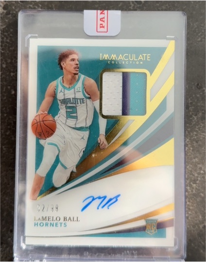 2020-21 Panini Immaculate Collection #32 LaMelo Ball — front