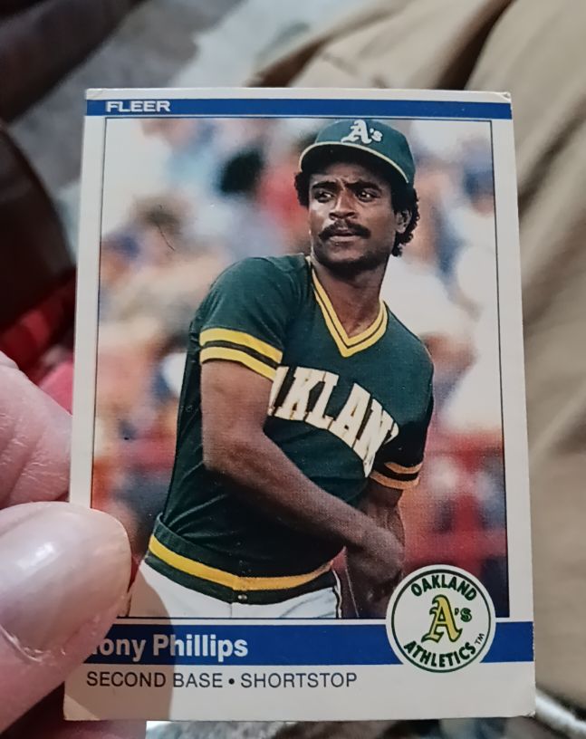 1984 Fleer #459 Tony Phillips — front