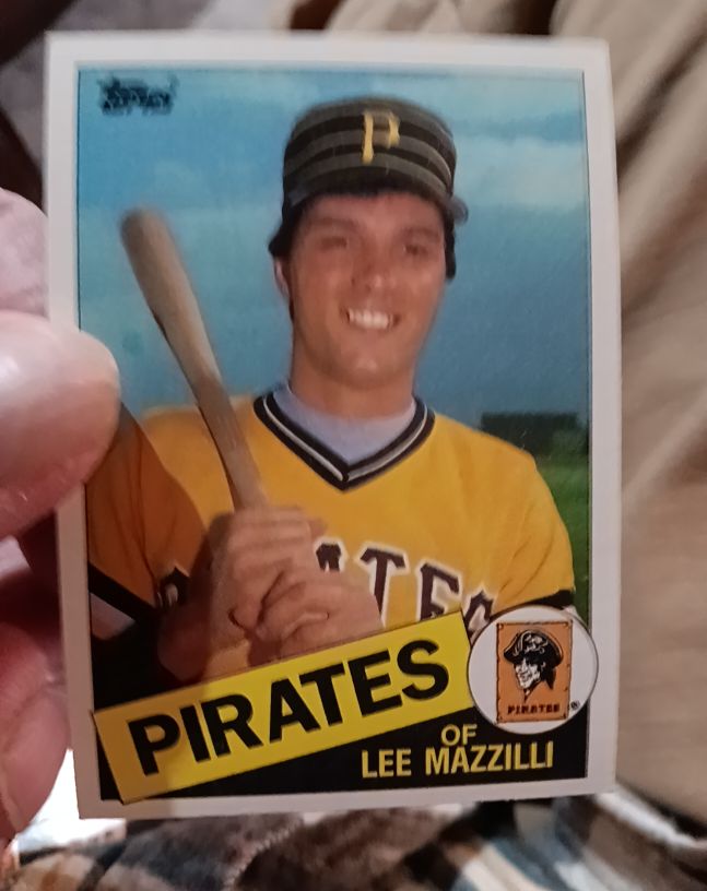 1985 Topps #748 Lee Mazzilli — front