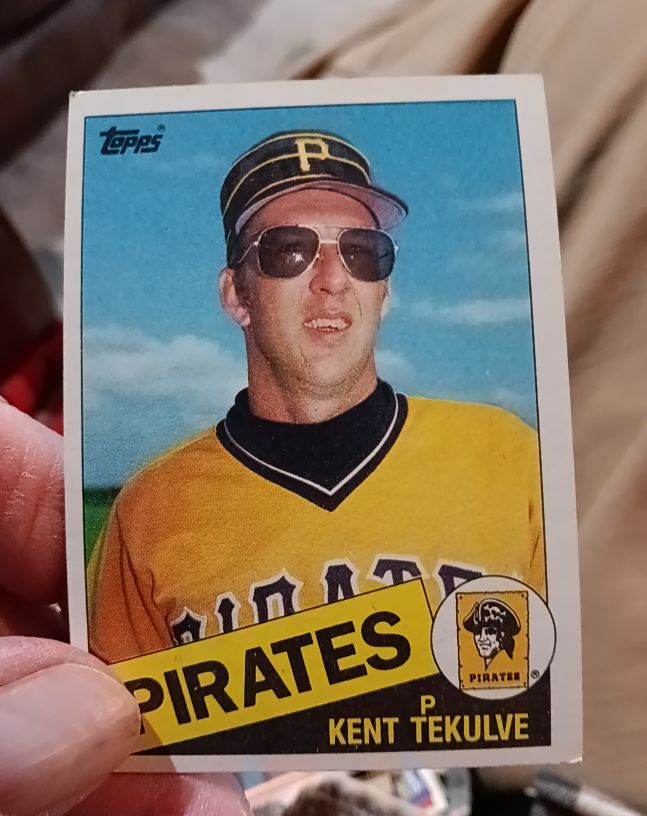 1985 Topps #125 Kent Tekulve — front